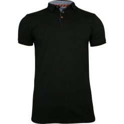 Czarna Koszulka Polo z Kołnierzykiem, Bez Nadruku -Brave Soul- Męska, z Kieszonką TSBRSSS19JULIUSblack. Czarne koszulki męskie Brave Soul, m, z nadrukiem, z materiału, casualowe, bez rękawów. Za 59,00 zł.
