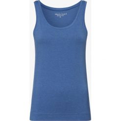 Marie Lund - Top damski, niebieski. Niebieskie topy damskie Marie Lund, s, bez wzorów, bez kołnierzyka. Za 49,95 zł.