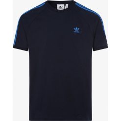 Adidas Originals - T-shirt męski, niebieski. Niebieskie t-shirty męskie adidas Originals, m, z haftami, klasyczne, bez kołnierzyka. Za 129,95 zł.