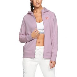 Under Armour Bluza Różowy Fioletowy. Różowe bluzy damskie Under Armour, l, bez wzorów, z bawełny, bez rękawów, bez kaptura. Za 274,95 zł.