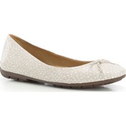 Buty damskie. Szare baleriny damskie Wittchen, bez wzorów, ze skóry, bez obcasa. W wyprzedaży za 319,90 zł.