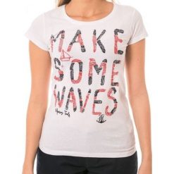 Heavy Tools Ladies T-shirt Marylou S18-160 White (rozmiar S). Białe koszulki damskie Heavy Tools, s, z napisami, bez kołnierzyka, bez rękawów. W wyprzedaży za 51,00 zł.