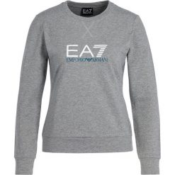 Bluza EA7 Emporio Armani 8NTM39 TJ31Z 0905. Szare bluzy damskie EA7 Emporio Armani, l, bez wzorów, z elastanu, bez rękawów, bez kaptura. W wyprzedaży za 289,00 zł.