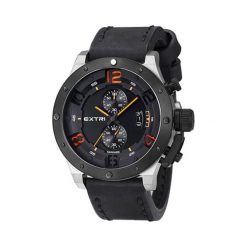 Zegarki męskie: Zegarek „X3005F” w kolorze czarno-srebrnym