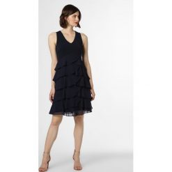 Swing - Sukienka damska, niebieski. Niebieskie sukienki damskie Swing, bez wzorów, eleganckie, bez kołnierzyka, bez rękawów. Za 399,95 zł.