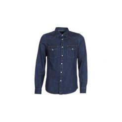 Koszule z długim rękawem Lee LEE WESTERN SHIRT. Niebieskie koszule męskie marki Lee, s, bez wzorów, bez kołnierzyka, z długim rękawem. Za 329,00 zł.