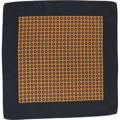 Stylowa Poszetka Męska - 30x30 cm - Alties, Żółta w Kolorowe Kwiaty POSZALTS0152. Żółte poszetki męskie Alties, w kwiaty, z materiału, eleganckie. Za 27,00 zł.