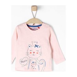 S.Oliver T-Shirt Dziewczęcy 62 Różowy. Różowe bluzki dziewczęce marki S.Oliver. W wyprzedaży za 39,00 zł.