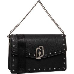 Torebka LIU JO - M Crossbody AA0036 E0013 Nero 22222. Czarne torebki klasyczne damskie Liu Jo, bez wzorów, ze skóry ekologicznej, wizytowe, bez dodatków. W wyprzedaży za 439,00 zł.