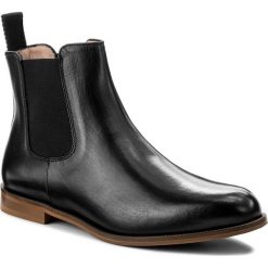 Sztyblety WEEKEND MAXMARA - Sagra 57910182600 Nero 002. Czarne botki damskie skórzane marki WEEKEND MaxMara. W wyprzedaży za 959,00 zł.