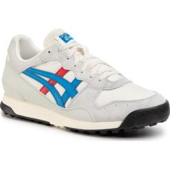 Sneakersy ONITSUKA TIGER - Tiger Horizonia 1183A206 Cream/Directorie Blue 100. Białe sneakersy męskie Onitsuka Tiger, na co dzień, bez wzorów, z zamszu, bez zapięcia. Za 399,00 zł.