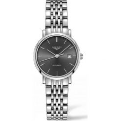 LONGINES Elegant L4.310.4.72.6. Szare zegarki damskie LONGINES, ze stali. Za 6180,00 zł.