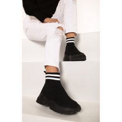 Czarne Sneakersy Breves. Czarne sneakersy damskie Born2be. W wyprzedaży za 69,99 zł.