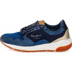 Pepe Jeans tenisówki damskie Foster Maya 36 niebieskie. Niebieskie trampki i tenisówki damskie Pepe Jeans, bez wzorów, z jeansu, bez zapięcia. Za 415,00 zł.