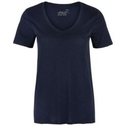 S.Oliver T-Shirt Damski 38 Ciemnoniebieski. Czarne t-shirty damskie marki S.Oliver, s. Za 60,00 zł.