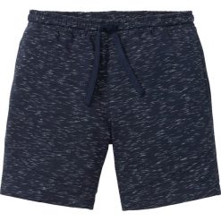 Długie szorty sportowe bonprix niebieski melanż. Niebieskie spodenki sportowe męskie bonprix, s, bez wzorów, sportowe. Za 89,99 zł.