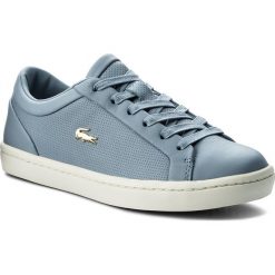 Sneakersy LACOSTE - Straightset 118 2 Caw Lt 7-35CAW00653D4 Blu/Pnk. Niebieskie półbuty damskie Lacoste, ze skóry ekologicznej. W wyprzedaży za 369,00 zł.