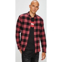 Only & Sons - Koszula. Różowe koszule męskie marki Only & Sons, s, w kratkę, z bawełny, klasyczne, z klasycznym kołnierzykiem, z długim rękawem. Za 119,90 zł.