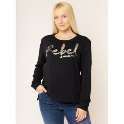 Bluza Persona by Marina Rinaldi 1923039. Czarne bluzy damskie Persona by Marina Rinaldi, xs, bez wzorów, z bawełny, bez rękawów, bez kaptura. W wyprzedaży za 319,00 zł.