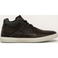 Bullboxer - Buty. Pomarańczowe buty sportowe męskie Bullboxer, ze skóry, na sznurówki. W wyprzedaży za 239,90 zł.