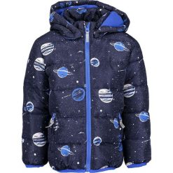 Blue Seven - Kurtka dziecięca 92-128 cm. Niebieskie kurtki chłopięce Blue Seven, bez wzorów, z poliesteru, krótkie, bez kaptura. W wyprzedaży za 129,90 zł.