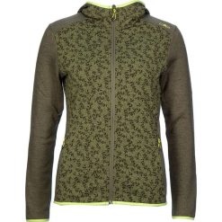 Kurtka polarowa w kolorze khaki. Brązowe bluzy damskie CMP Women, bez wzorów, z materiału, bez kaptura. W wyprzedaży za 172,95 zł.