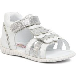 Sandały LASOCKI KIDS - CI12-GORKY-06 White. Szare sandały dziewczęce Lasocki Kids, ze skóry, bez zapięcia. Za 99,99 zł.