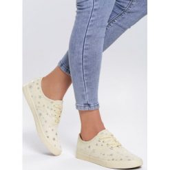 Żółte Tenisówki Tip It Back. Żółte trampki i tenisówki damskie Renee, na sznurówki. Za 49,99 zł.
