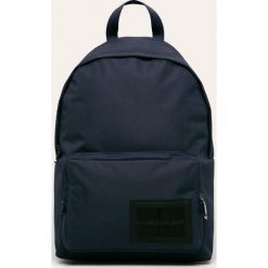 Calvin Klein Jeans - Plecak. Niebieskie plecaki męskie Calvin Klein Jeans, w paski, z poliesteru. W wyprzedaży za 249,90 zł.