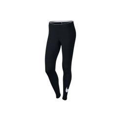 Legginsy Gym & Pilates Swoosh 100 damskie. Czarne legginsy sportowe damskie marki Nike, xs, z bawełny. Za 119,99 zł.