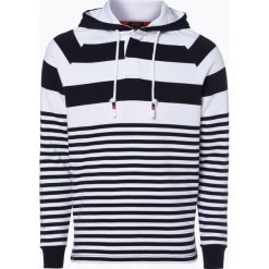 Bluzy męskie: BOSS – Męska bluza nierozpinana – Seeger 05, niebieski
