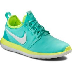 Buty NIKE - Roshe Two (GS) 844655 300 Hyper Turq/Mtlc Summit Wht/Volt. Zielone buty sportowe damskie Nike, z tworzywa sztucznego. W wyprzedaży za 279,00 zł.