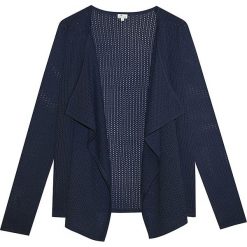 Kardigan "Lemon" w kolorze granatowym. Niebieskie kardigany damskie Ateliers de la maille Paris, bez wzorów, z jedwabiu. W wyprzedaży za 214,95 zł.