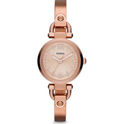 Zegarek FOSSIL - Georgia ES3268 Rose Gold/Rose Gold. Żółte zegarki damskie marki Fossil, ze stali. Za 509,00 zł.