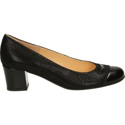 Czółenka - VEKB32 NER BC. Czarne buty ślubne damskie Venezia, ze skóry. Za 199,00 zł.