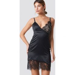XLE the Label Sukienka na ramiączkach Stella - Black. Czarne sukienki damskie koronkowe marki XLE the Label, na ramiączkach, mini. Za 142,95 zł.