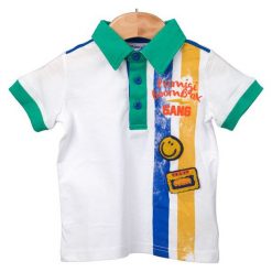 Primigi Koszulka Polo Chłopięca 74 Wielokolorowy. Szare t-shirty chłopięce marki Primigi. W wyprzedaży za 65,00 zł.