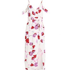 Długie sukienki: Bardot WRAP DRESS Długa sukienka white