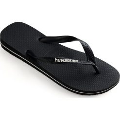 Havaianas - Japonki. Czarne kapcie męskie Havaianas, z materiału. Za 89,90 zł.
