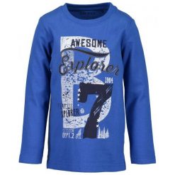 Blue Seven Koszula Chłopięca Z Nadrukiem 92 Niebieski. Niebieskie koszule chłopięce marki Blue Seven, z nadrukiem, z bawełny. Za 49,00 zł.