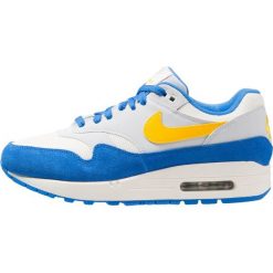 Nike Sportswear AIR MAX 1 Sneakersy niskie sail/amarillo/pure platinum/signal blue. Białe sneakersy męskie Nike Sportswear, bez zapięcia. Za 569,00 zł.