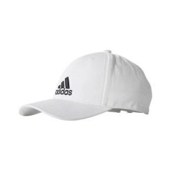 Czapki damskie: Adidas Czapka z daszkiem damska 6P Cap Cotton biała r. OSFW
