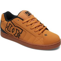 DC Net M Shoe Tbk Wheat/Black/Dk Chocolate 44,5. Czarne buty sportowe męskie marki DC, z gumy. W wyprzedaży za 269,00 zł.