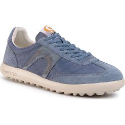 Sneakersy CAMPER - Pelotas Xlf K100545-010 Grey. Niebieskie sneakersy męskie Camper, na co dzień, bez wzorów, z zamszu, eleganckie, bez zapięcia. W wyprzedaży za 289,00 zł.