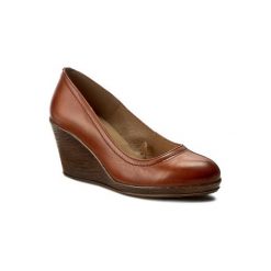 LASOCKI COMFORT ROVENA-01 Camel. Brązowe półbuty damskie Lasocki Comfort, bez wzorów, ze skóry, bez obcasa, bez zapięcia. Za 179,99 zł.