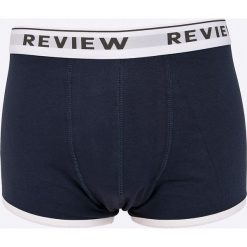 Review - Bokserki (3-pack). Czarne bokserki męskie marki Review, z elastanu. W wyprzedaży za 39,90 zł.