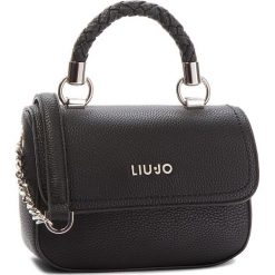 Torebka LIU JO - S Crossbody Manhat A68098 E0011 Nero 22222. Czarne torebki klasyczne damskie Liu Jo, ze skóry ekologicznej. Za 499,00 zł.