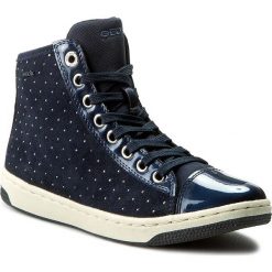 Sneakersy GEOX - J Creamy A J64L5A 022HI C4002 D Morski. Niebieskie buty chłopięce sportowe marki Geox, z materiału. W wyprzedaży za 189,00 zł.