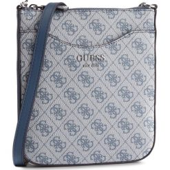 Torebka GUESS - HWSY71 74700 BLU. Niebieskie torebki klasyczne damskie marki Guess, z aplikacjami, ze skóry ekologicznej, na ramię, bez dodatków. Za 349,00 zł.