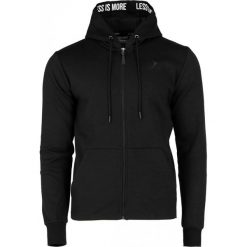 Bluza męska BLM605 - czarny - Outhorn. Czarne bluzy męskie marki Outhorn, na lato, m, bez wzorów, z bawełny, z kapturem, bez rękawów, bez kaptura. W wyprzedaży za 79,99 zł.